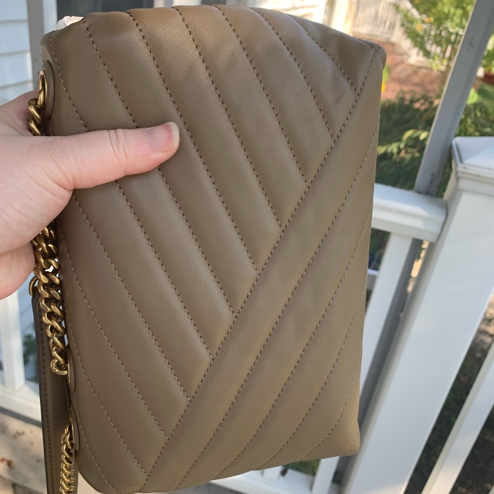 Tory Burch Kira Small Convertible Shoulder Bag - Sandpiper NWT - Picture 15 of 16